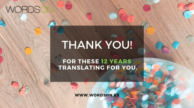 12 years translating for you